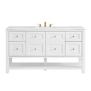 Bright White / White Zeus - 3 Faucet Holes