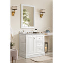 Bright White / Victorian Silver - 3 Faucet Holes