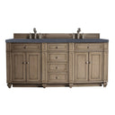 Whitewashed Walnut / Charcoal Soapstone - 3 Faucet Holes