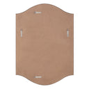 Renwil Florianne 36" Tall Rectangular Arch Mirror - Champagne