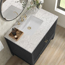 Carbon Oak / Eternal Jasmine Pearl - 3 Faucet Holes