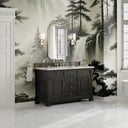 Black Onyx / Carrara White - 3 Faucet Holes