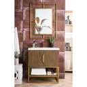 Latte Oak / Radiant Gold / Glossy White - 1 Faucet Hole