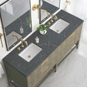 Pebble Oak / Parisien Bleu - 3 Faucet Holes
