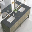 Pebble Oak / Parisien Bleu - 3 Faucet Holes