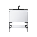 Glossy White / Matte Black / Charcoal Black - 1 Faucet Hole