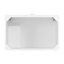 Bright White / White Zeus - 1 Faucet Hole
