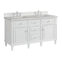 Bright White / Eternal Jasmine Pearl - 3 Faucet Holes