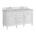 Bright White / Eternal Jasmine Pearl - 3 Faucet Holes