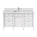 Bright White / White Zeus - 1 Faucet Hole