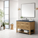 Light Natural Oak / Charcoal Soapstone - 3 Faucet Holes