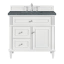 Bright White / Parisien Bleu - 3 Faucet Holes