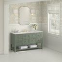 Smokey Celadon / Victorian Silver - 3 Faucet Holes