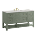 Smokey Celadon / Eternal Jasmine Pearl - 3 Faucet Holes