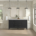 Carbon Oak / Eternal Jasmine Pearl - 3 Faucet Holes