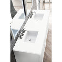 Glossy White / White Zeus - 3 Faucet Holes