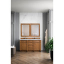 Saddle Brown / Eternal Jasmine Pearl - 3 Faucet Holes