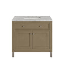 Walnut Whisper / Eternal Jasmine Pearl - 3 Faucet Holes
