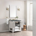 Bright White / Parisien Bleu - 3 Faucet Holes