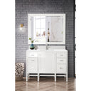 Glossy White / White Zeus - 1 Faucet Hole