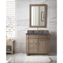Whitewashed Walnut / Charcoal Soapstone - 3 Faucet Holes