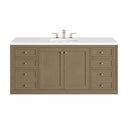 Walnut Whisper / White Zeus - 3 Faucet Holes