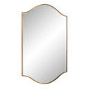 Renwil Florianne 36" Tall Rectangular Arch Mirror - Champagne