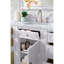 Bright White / Carrara White - 3 Faucet Holes