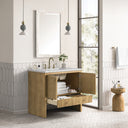 Light Natural Oak / Victorian Silver - 3 Faucet Holes