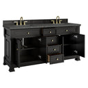 Black Onyx / Parisien Bleu - 3 Faucet Holes