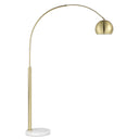 Everren Daleela 77.38" Height Floor Lamp - Brushed Gold