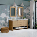 Seaside Oak / Eternal Jasmine Pearl - 3 Faucet Holes