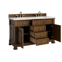 Honey Oak / Ethereal Noctis - 3 Faucet Holes