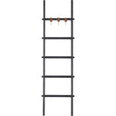 Renwil Mareva Indoor Mango Wood Blanket Ladder - Black