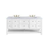 Carrara White - 3 Faucet Holes