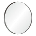 Renwil Lester 30" Tall Round Wall Mirror - Grey