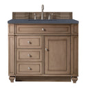 Whitewashed Walnut / Charcoal Soapstone - 3 Faucet Holes