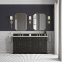 Black Onyx / Eternal Jasmine Pearl - 3 Faucet Holes