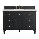 Black Onyx / Victorian Silver - 3 Faucet Holes