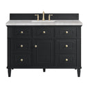 Black Onyx / Victorian Silver - 3 Faucet Holes