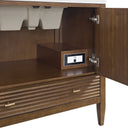 Mid-Century Walnut / No Countertop