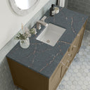 Walnut Whisper / Parisien Bleu - 3 Faucet Holes