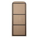 Renwil Samia 72" H x 30" W Wall Mirror - Grey