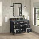 Black Onyx / Parisien Bleu - 3 Faucet Holes