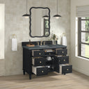 Black Onyx / Parisien Bleu - 3 Faucet Holes