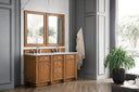 Saddle Brown / Eternal Jasmine Pearl - 3 Faucet Holes