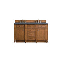 Saddle Brown / Charcoal Soapstone - 3 Faucet Holes