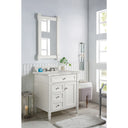 Bright White / Victorian Silver - 3 Faucet Holes