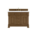 Honey Oak / White Zeus - 3 Faucet Holes
