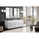 Glossy White / White Zeus - 3 Faucet Holes